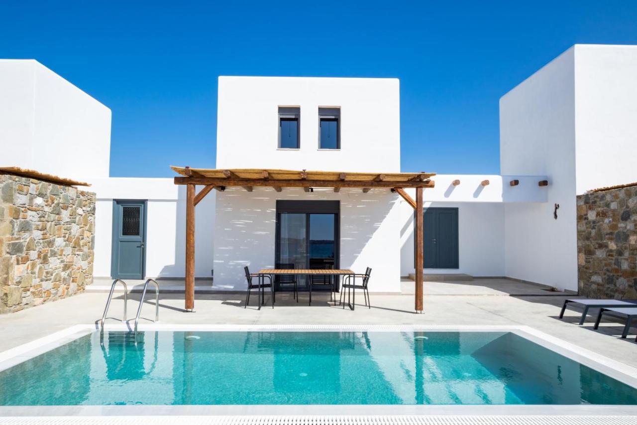 Cato Agro 3, Seafront Villa With Private Pool Afiartis Exterior photo
