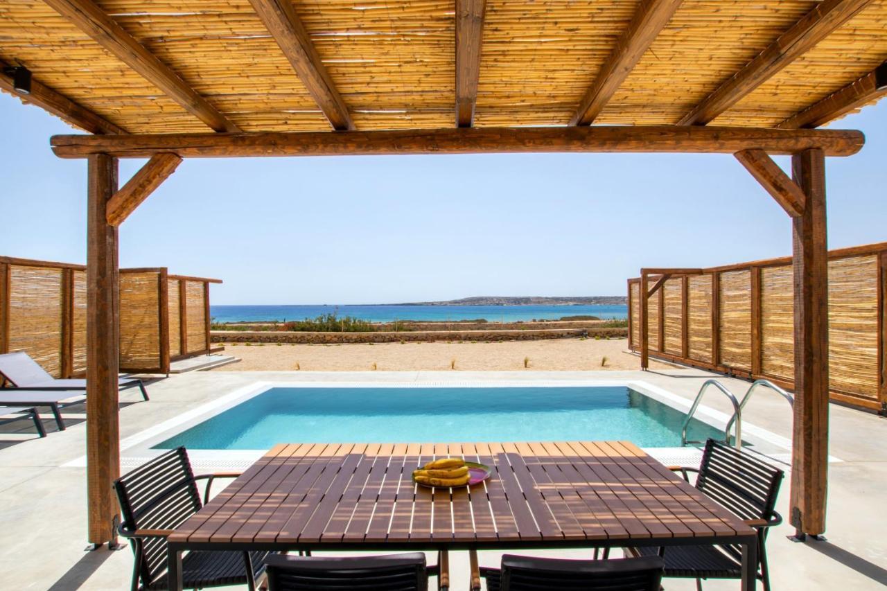 Cato Agro 3, Seafront Villa With Private Pool Afiartis Exterior photo