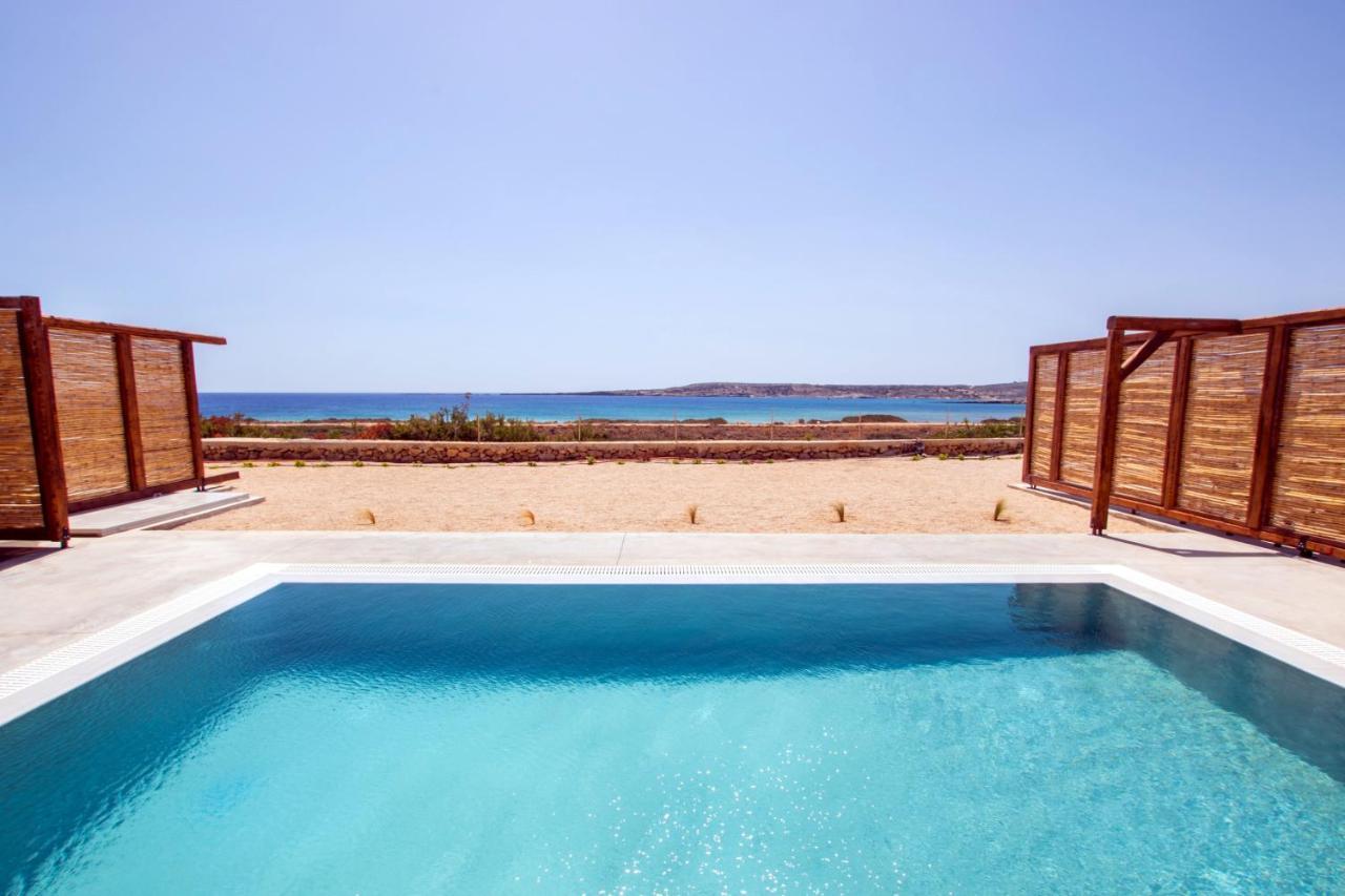 Cato Agro 3, Seafront Villa With Private Pool Afiartis Exterior photo