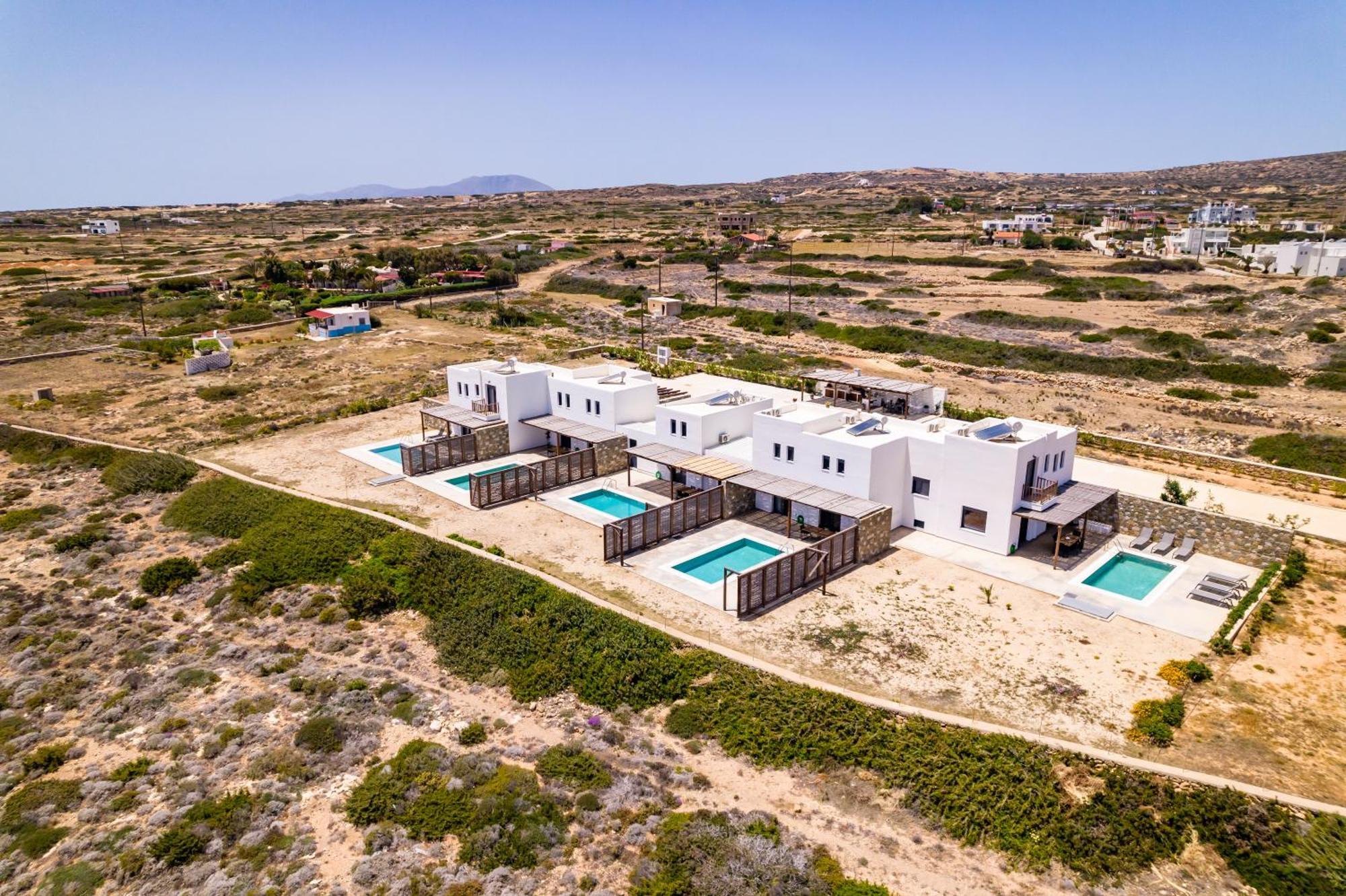 Cato Agro 3, Seafront Villa With Private Pool Afiartis Exterior photo