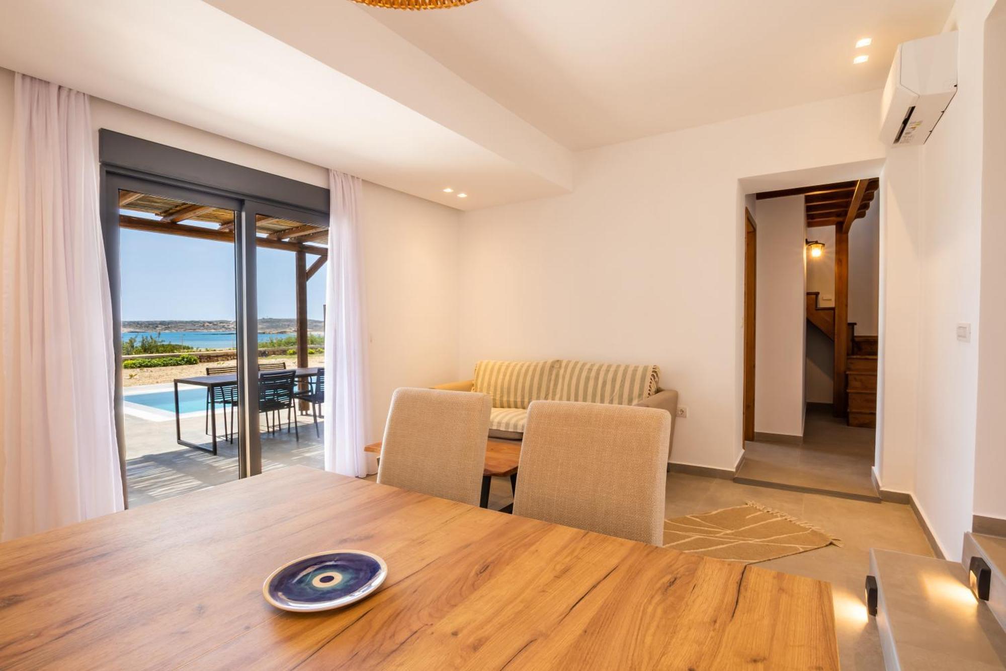Cato Agro 3, Seafront Villa With Private Pool Afiartis Exterior photo