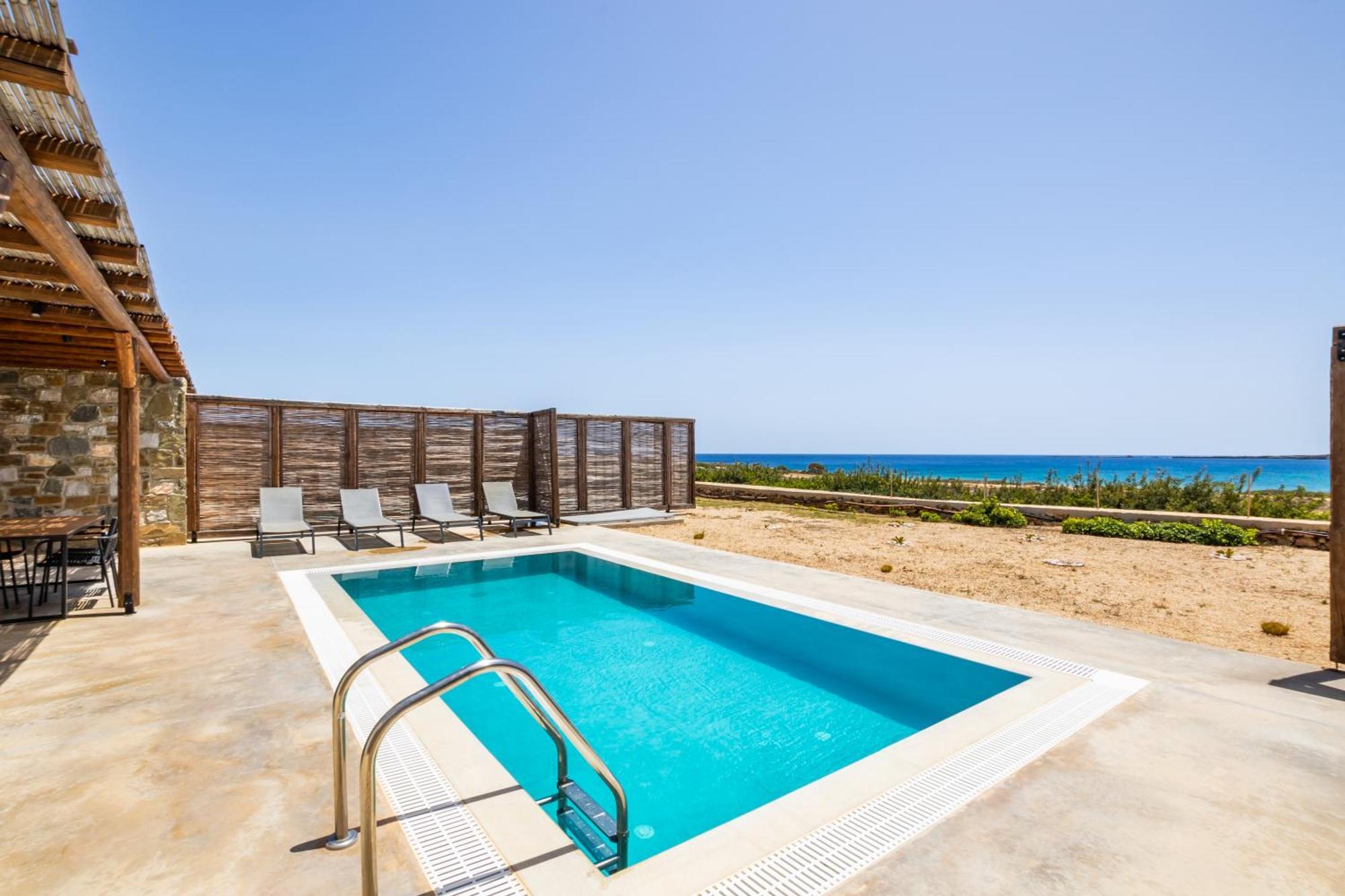 Cato Agro 3, Seafront Villa With Private Pool Afiartis Exterior photo