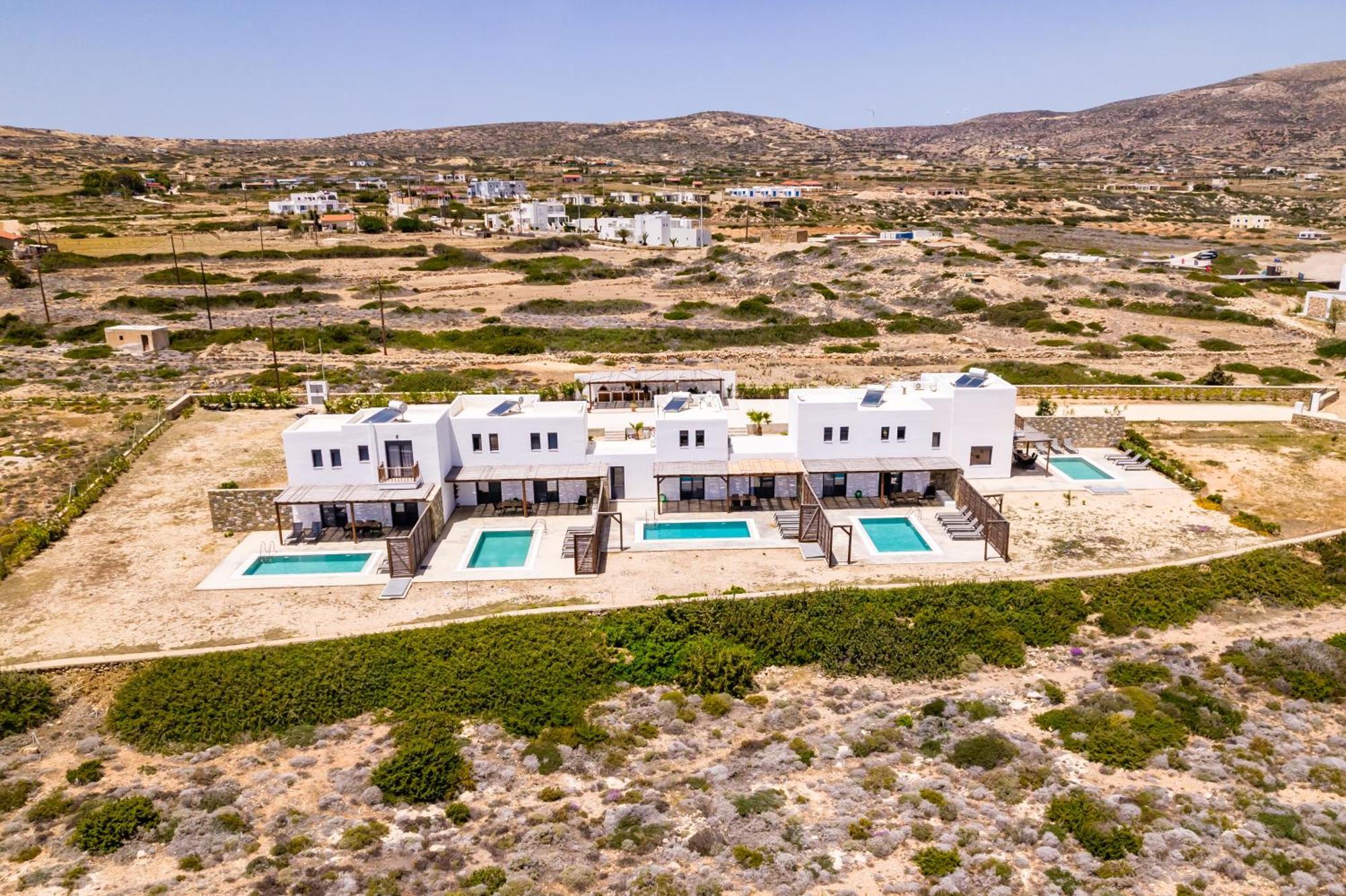 Cato Agro 3, Seafront Villa With Private Pool Afiartis Exterior photo