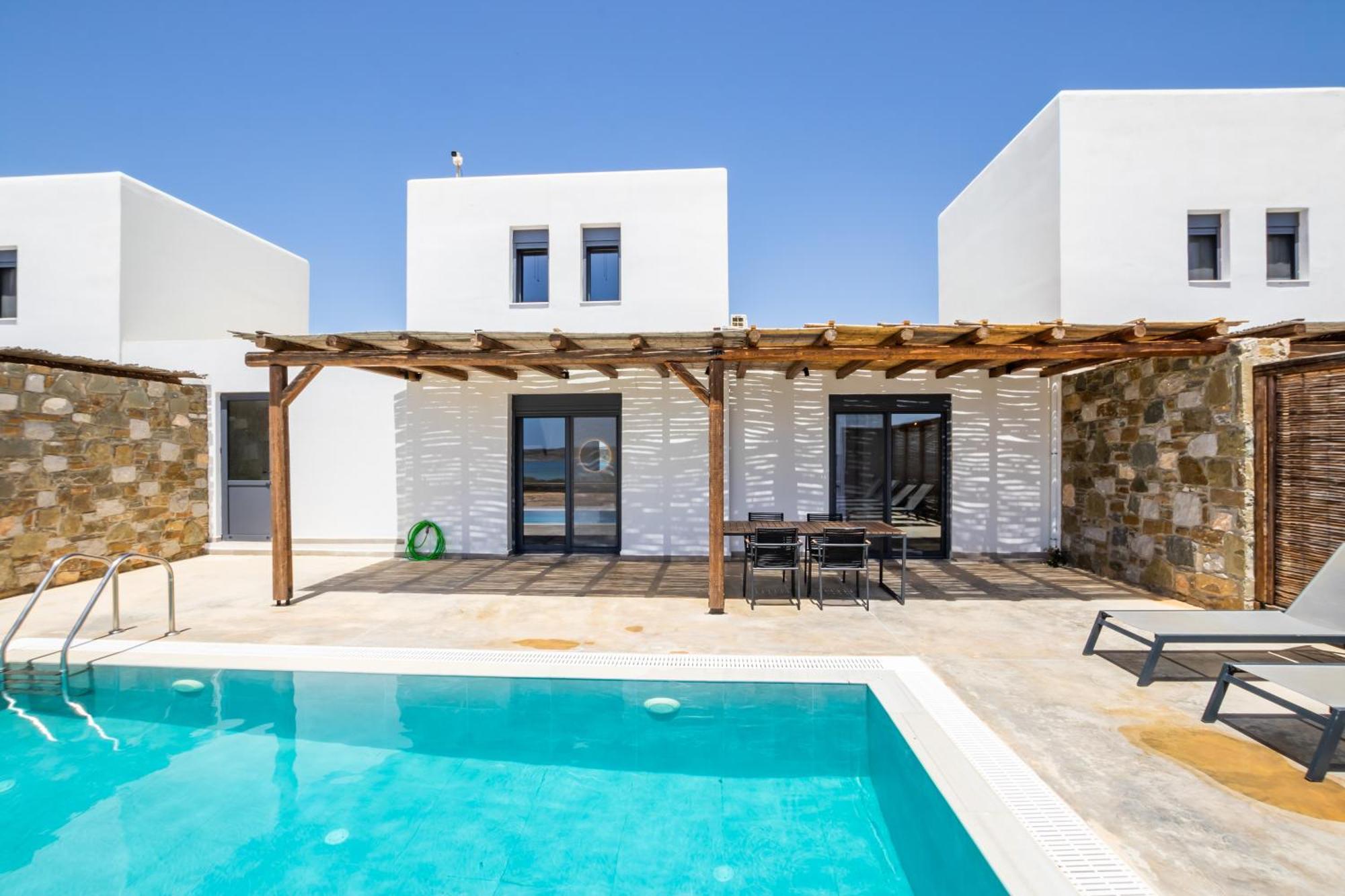 Cato Agro 3, Seafront Villa With Private Pool Afiartis Exterior photo