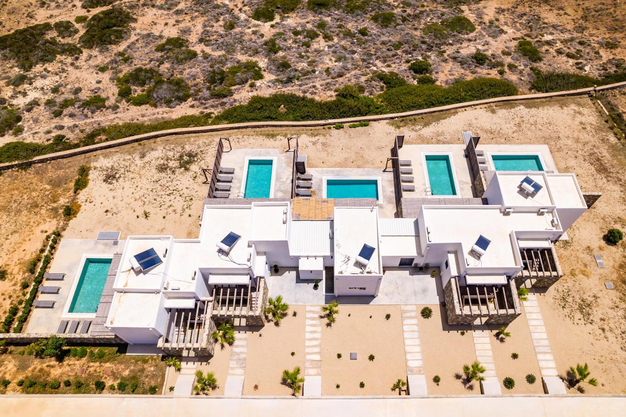 Cato Agro 3, Seafront Villa With Private Pool Afiartis Exterior photo